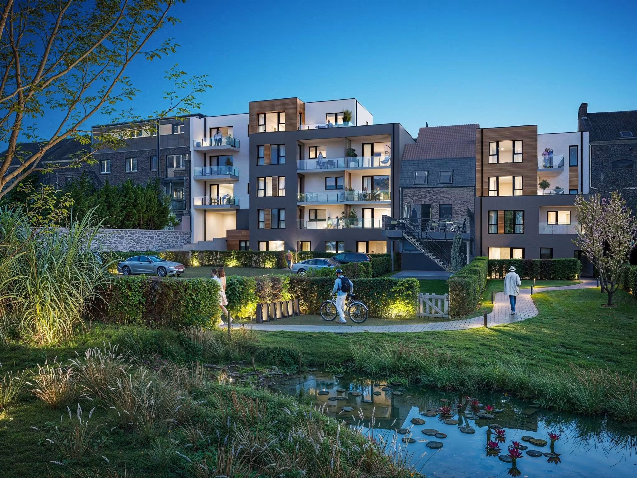 LES TERRASSES DE L’OURS — rendu architectural (projection)